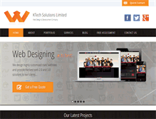 Tablet Screenshot of ktechsol.com